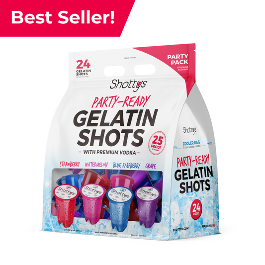 Classic Gelatin Shots (24 shots) - Shottys