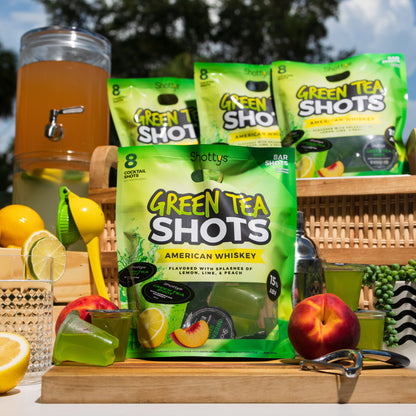 Green Tea Cocktail Shots (8 shots) - Shottys