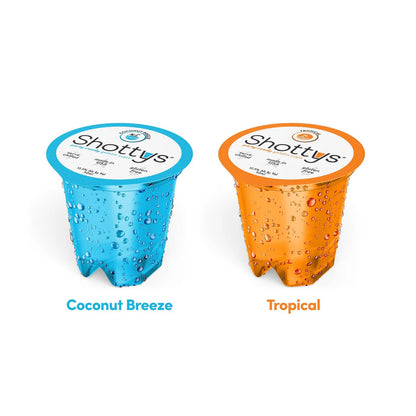 Coconut Breeze/Tropical Gelatin Shots (8 shots) - Shottys