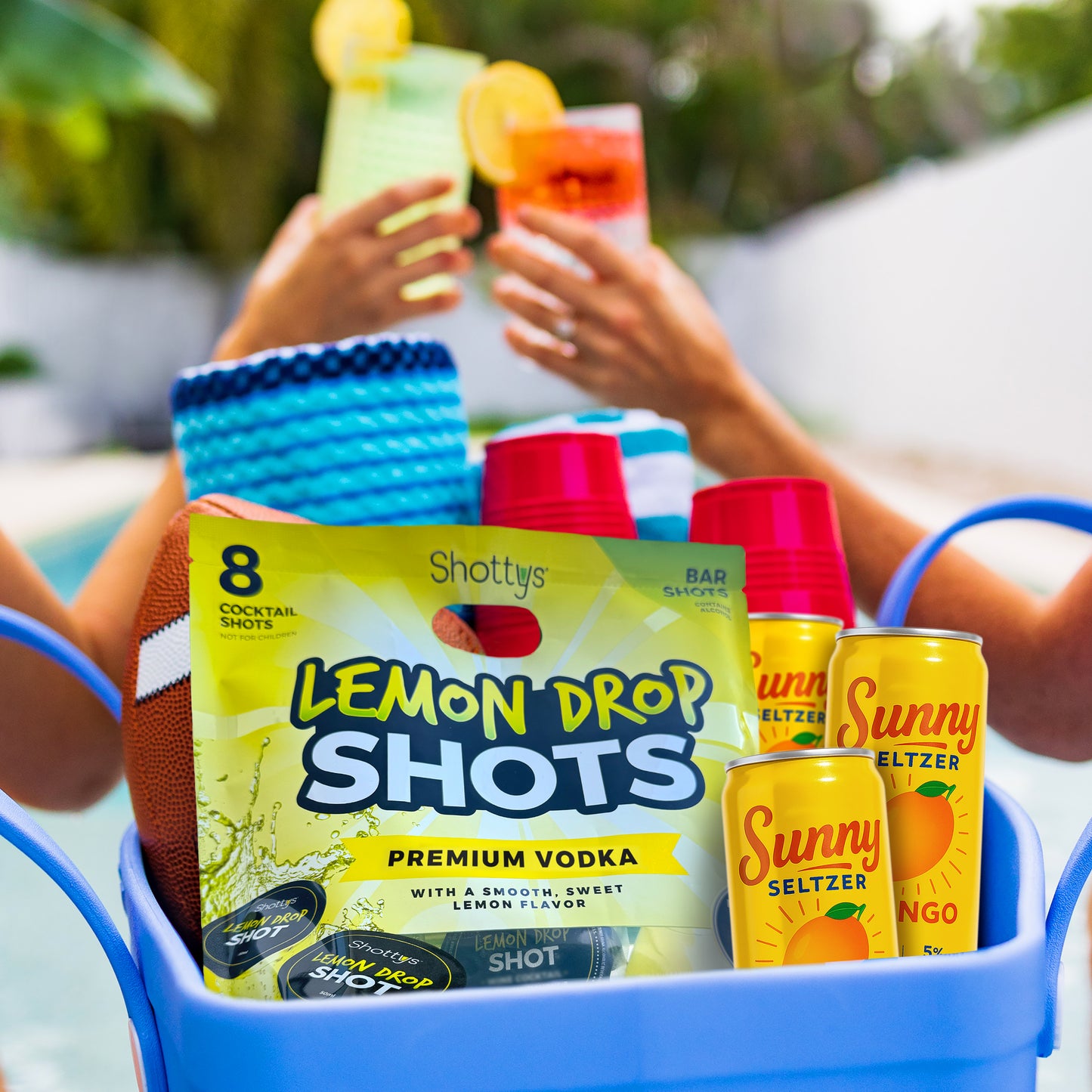 Lemon Drop Vodka Shots (8 shots) - Shottys