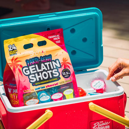 Tropical Gelatin Shots (24 shots) - Shottys