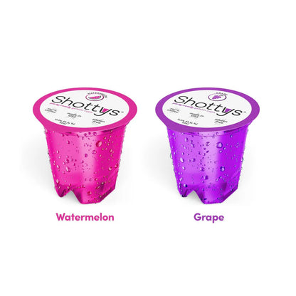 Grape/Watermelon Gelatin Shots (8 shots) - Shottys