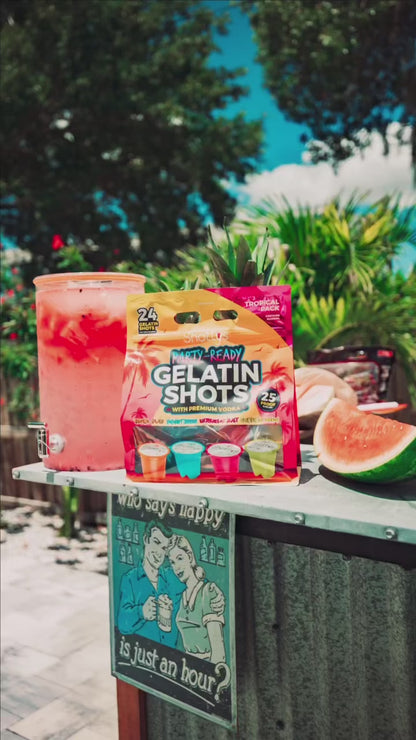 Tropical Gelatin Shots (24 shots)