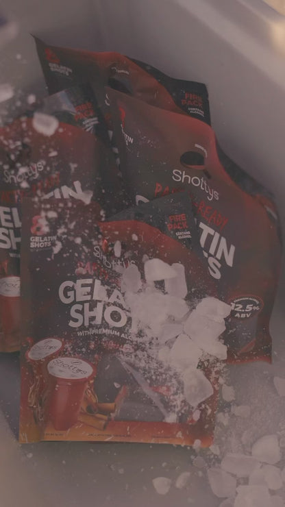Hot Cinnamon Gelatin Shots (8 shots)